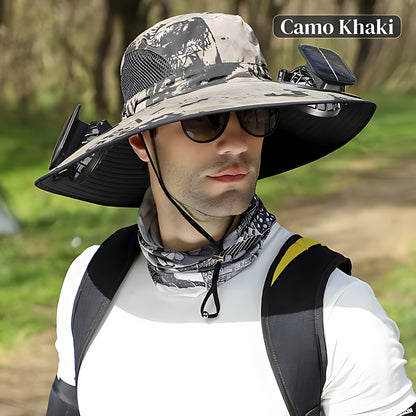 The Solar Fan Hat