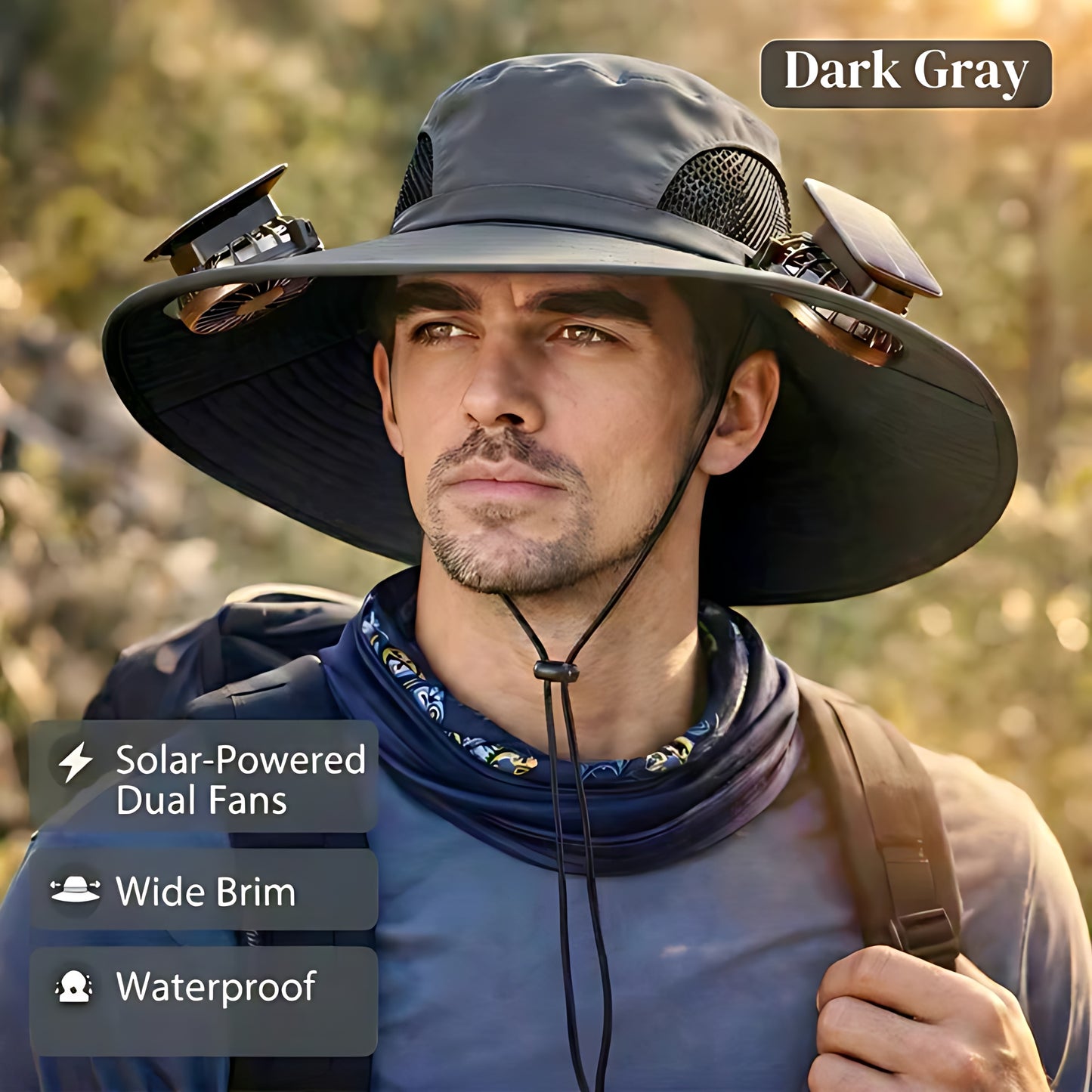 The Solar Fan Hat