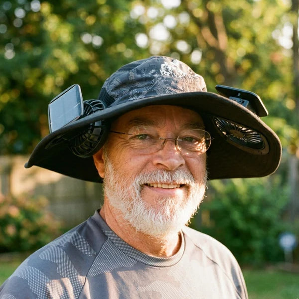 The Solar Fan Hat